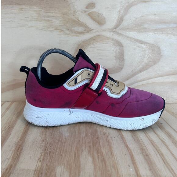 Prada - Neoprene Floral - Sneakers - Purple - Women's - 9 - 3E6322 - Picture 5 of 9